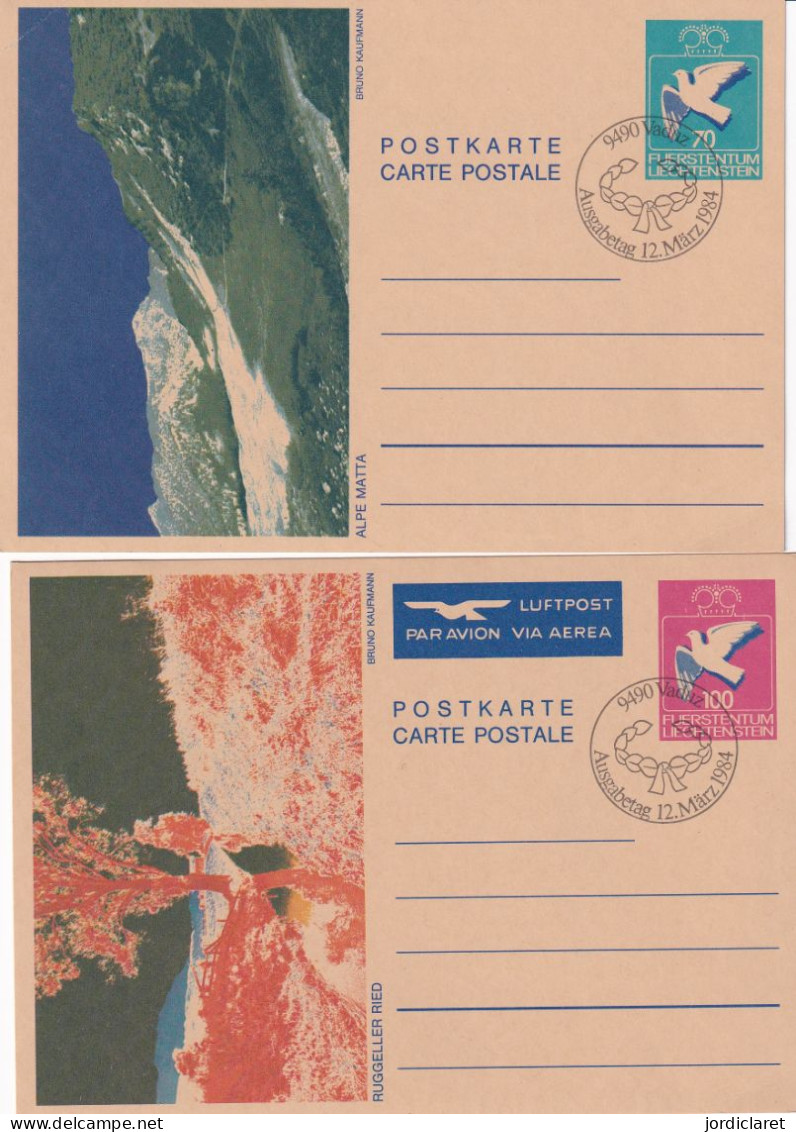 POSTKARTE  1984 - Enteros Postales