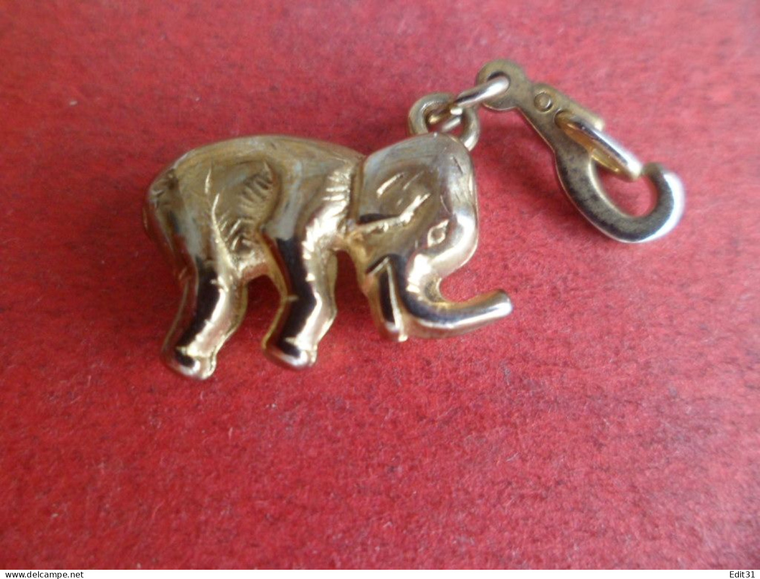 Pendentif Animal : Elephant - Cuivre - - Hangers