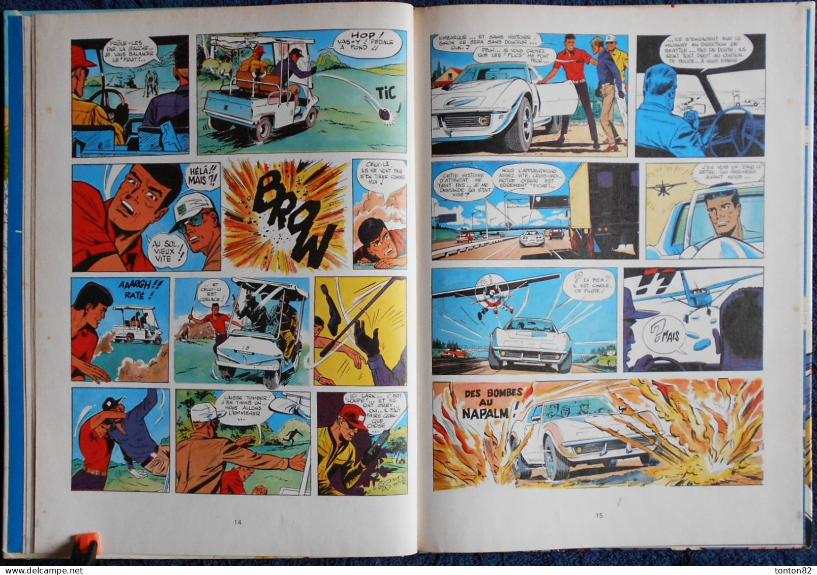 Albert Weinberg - Dan Cooper - Album N° 21 - Objectif Jumbo - DARGAUD - (  E.O. 1975 ) . - Dan Cooper