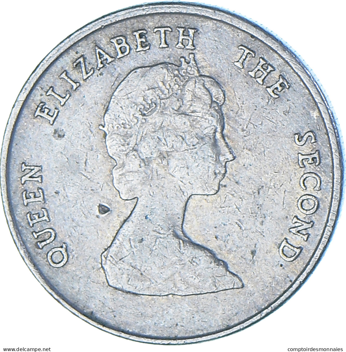 Monnaie, Etats Des Caraibes Orientales, 25 Cents, 1994 - Britse Caribische Gebieden