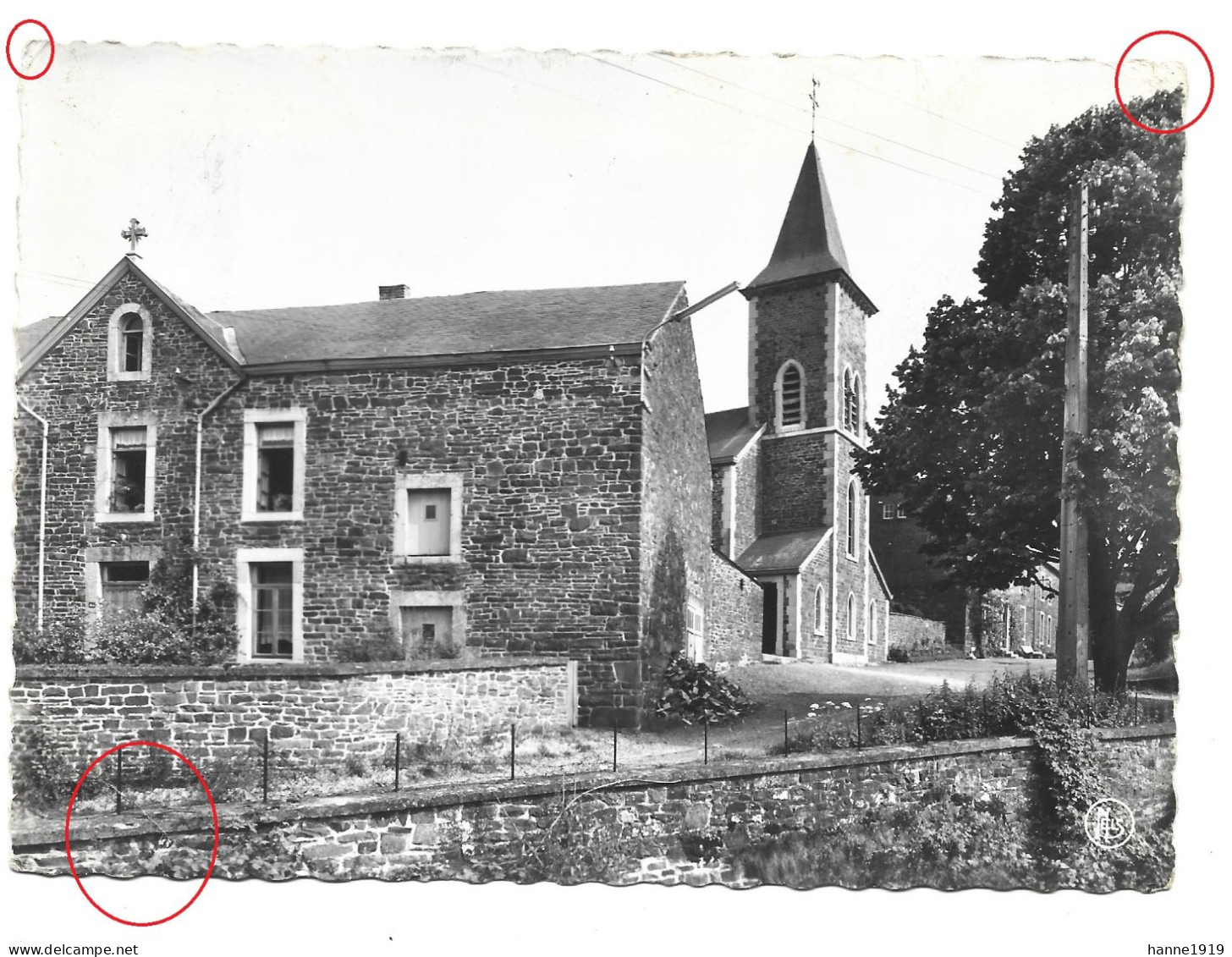 Rendeux Haut Village Photo Carte Luxembourg Htje - Rendeux