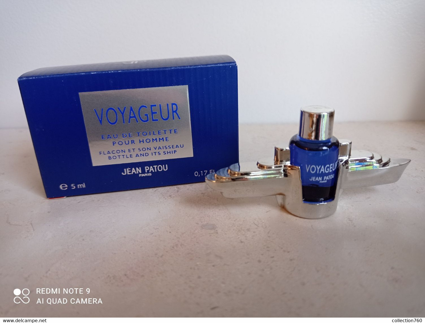 PATOU - VOYAGEUR - EDC - 5. ML - Miniature - Mignon Di Profumo Uomo (con Box)