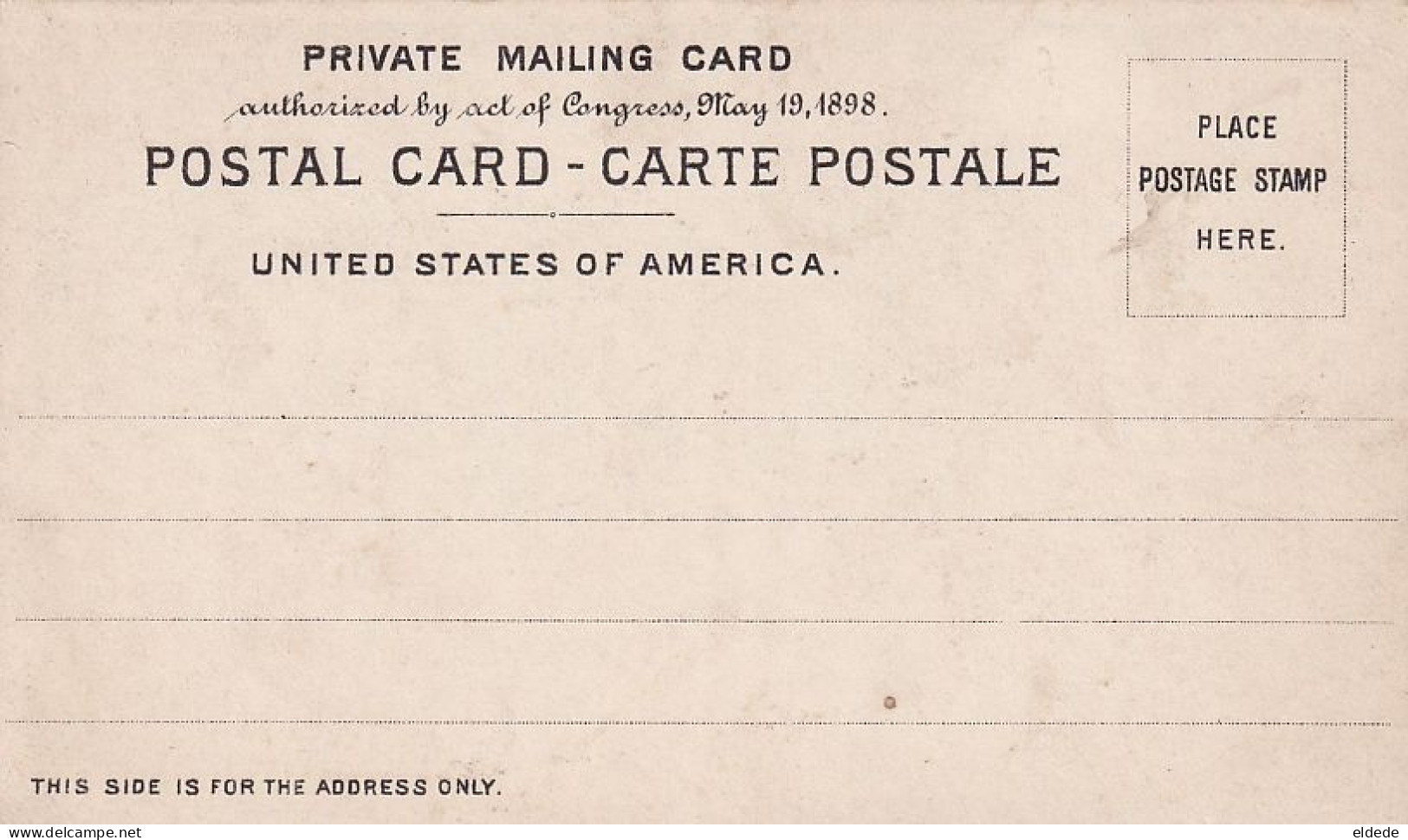 Art Pioneer Private Mailing Card Steamers Of The Red " D " Line San Juan P.R. U.S. Colony S.S. Philadelphia And Caracas - Puerto Rico