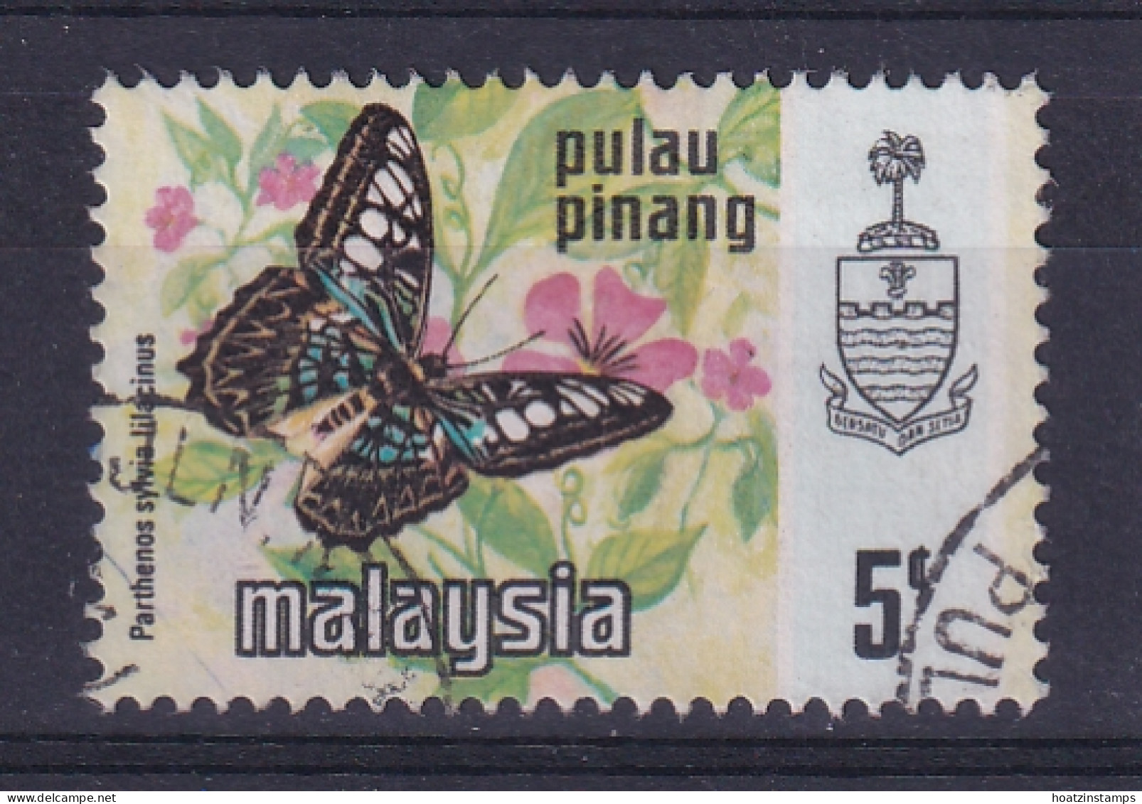 Malaya - Penang: 1971/78   Butterflies   SG82    5c   [Photo]   Used - Penang