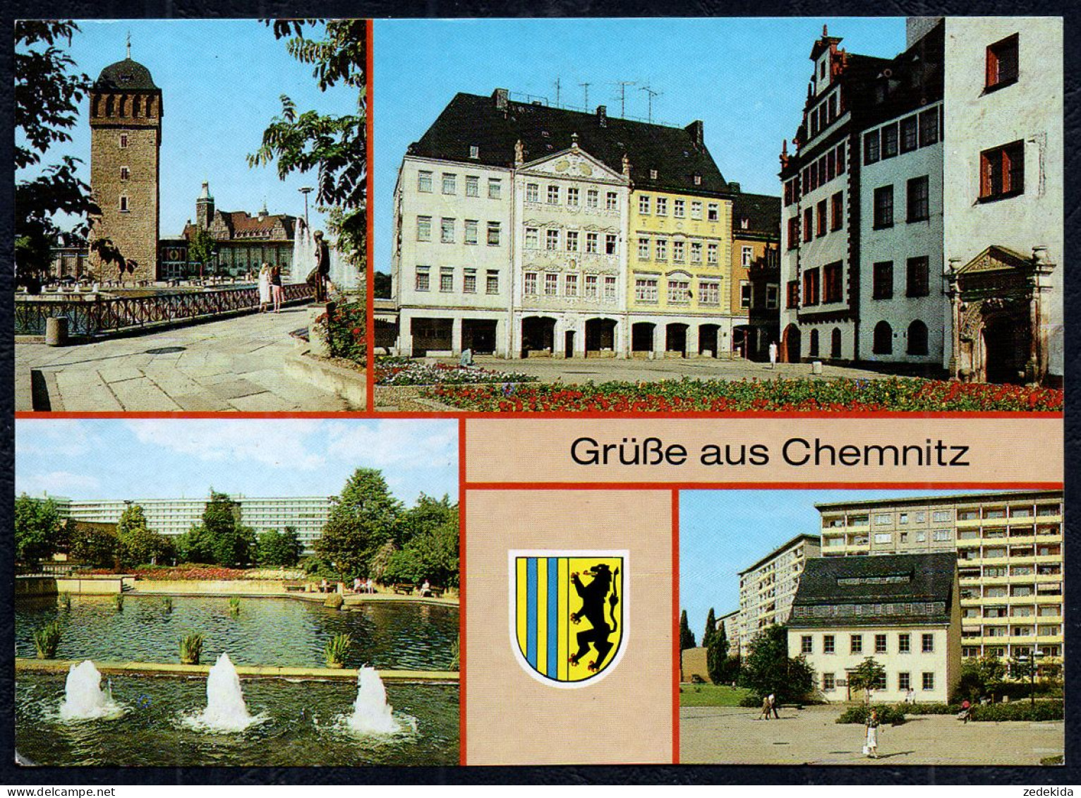 C3906 - Chemnitz Karl Marx Stadt - Bild Und Heimat Reichenbach Qualitätskarte - Chemnitz (Karl-Marx-Stadt 1953-1990)