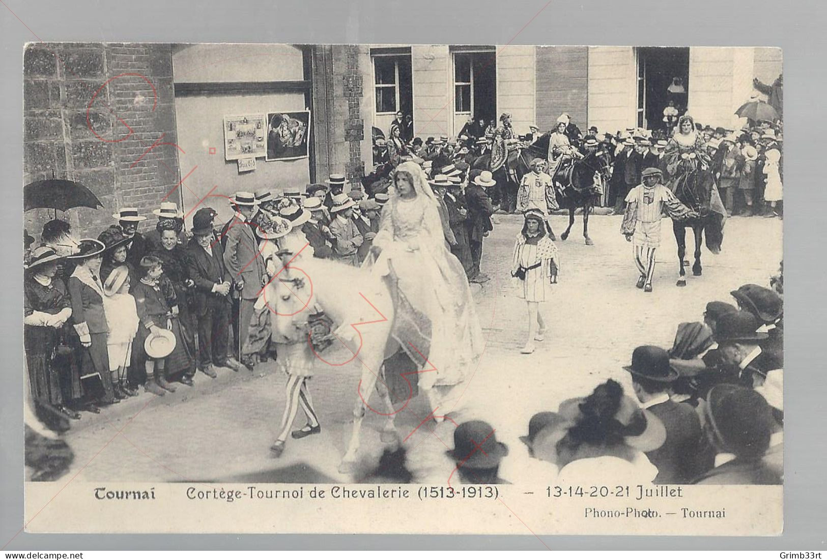 Tournai - Cortège-Tournoi De Chevalerie - Postkaart - Tournai