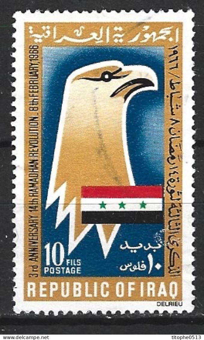 IRAK. N°434 Oblitéré De 1966. Aigle. - Aigles & Rapaces Diurnes