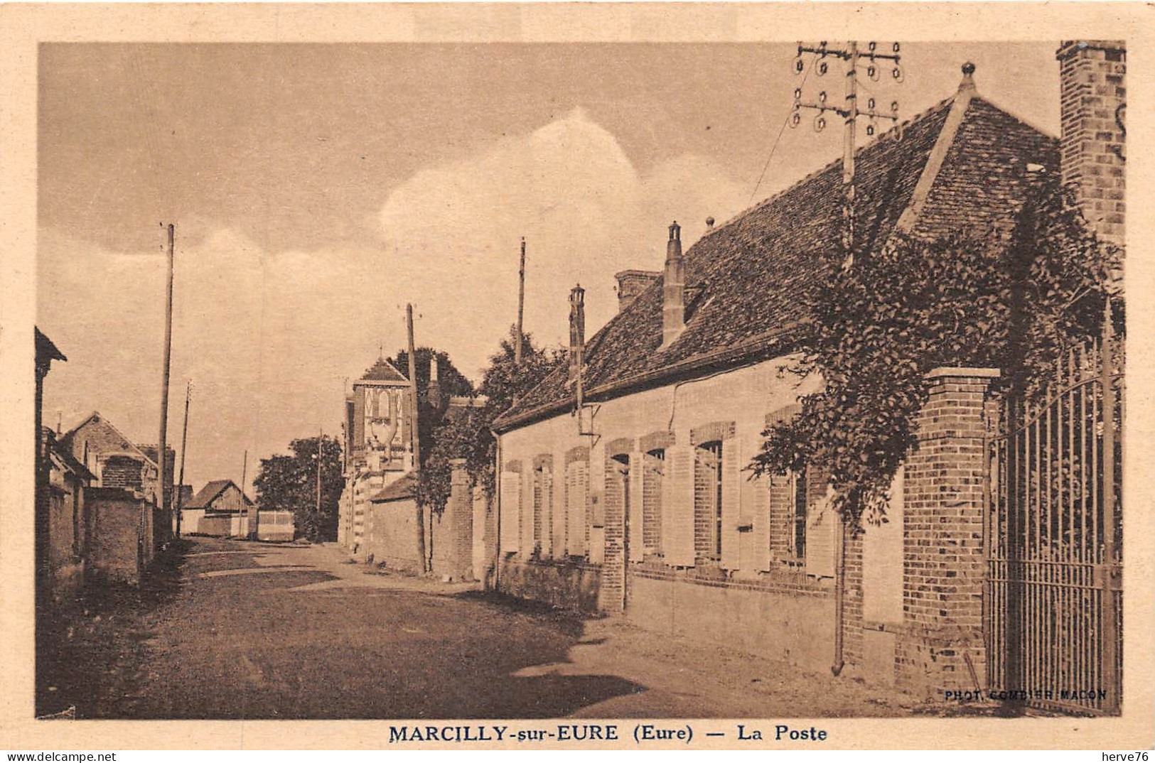 MARCILLY SUR EURE - La Poste - Marcilly-sur-Eure