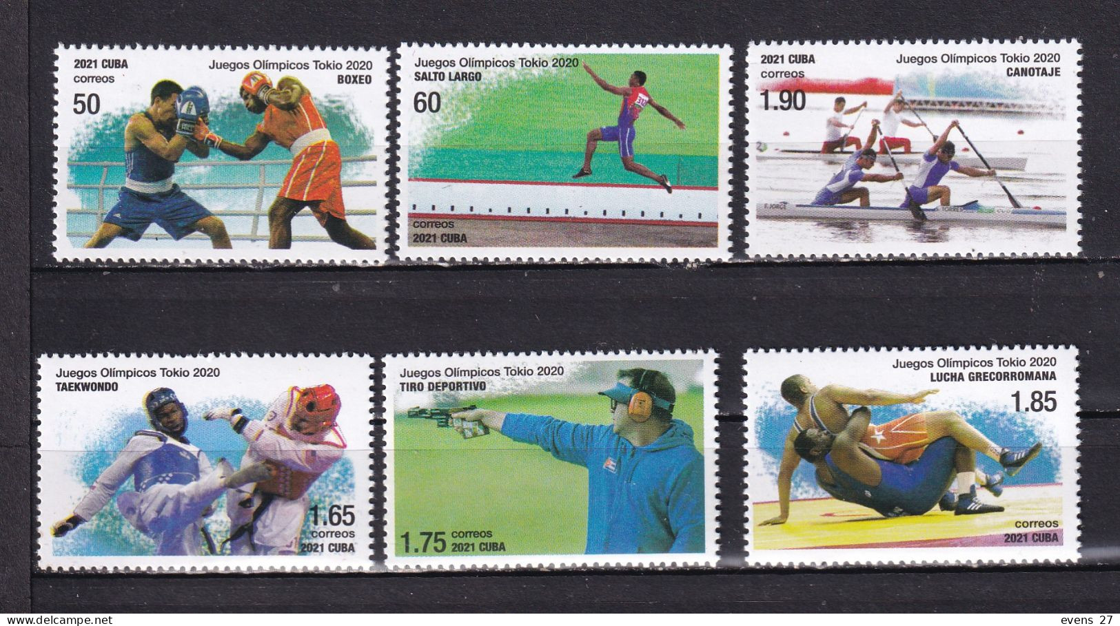 CUBA-2021-SPORTS-MNH- - Ungebraucht