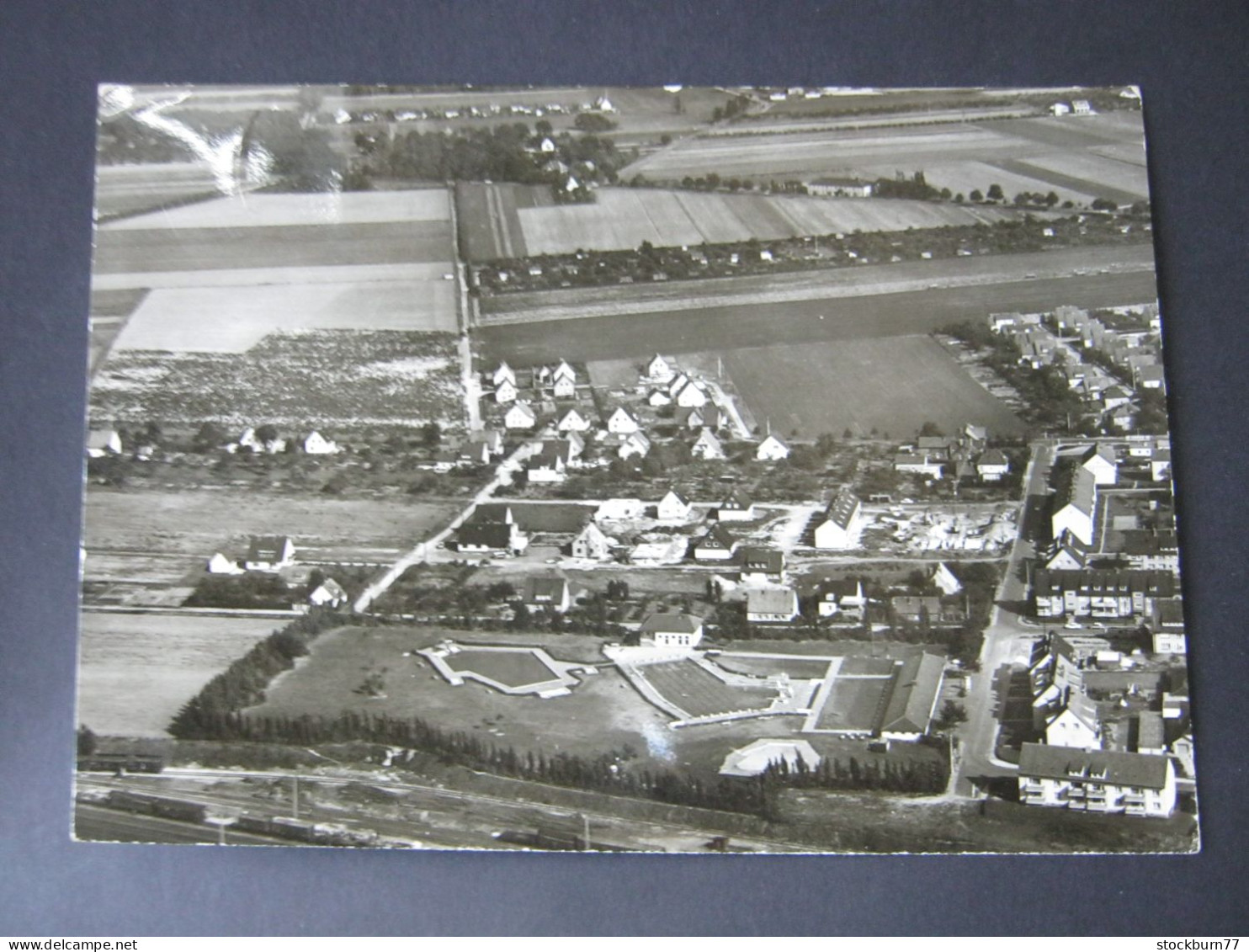 BURGDORF , Luftbild    , Schöne Karte  Um 1966 - Burgdorf