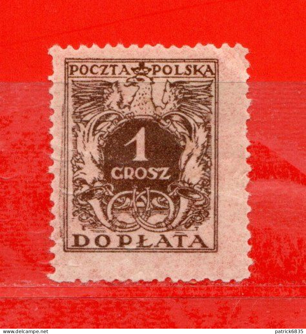 (N) POLONIA ** - SEGNATASSE - TAXE - 1924 -  Yv. 65 . MNH** Come Scansione - Strafport