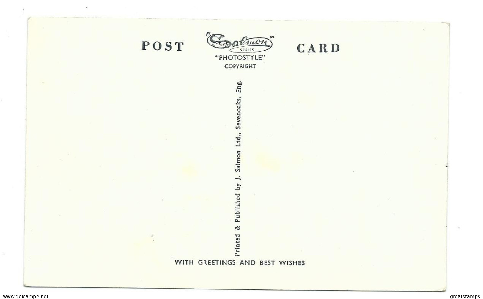 Postcard Wales Swansea Caswell Bay Unused Salmon - Municipios Desconocidos