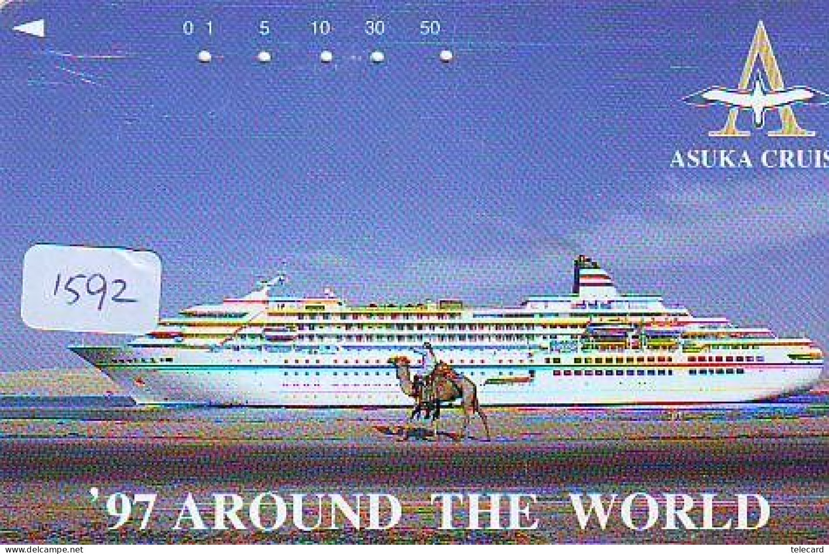 Télécarte JAPON *  * BATEAU * PHONECARD JAPAN * SHIP (1592) TK *  SCHIFF * Schip * Boot * Barco - Barcos