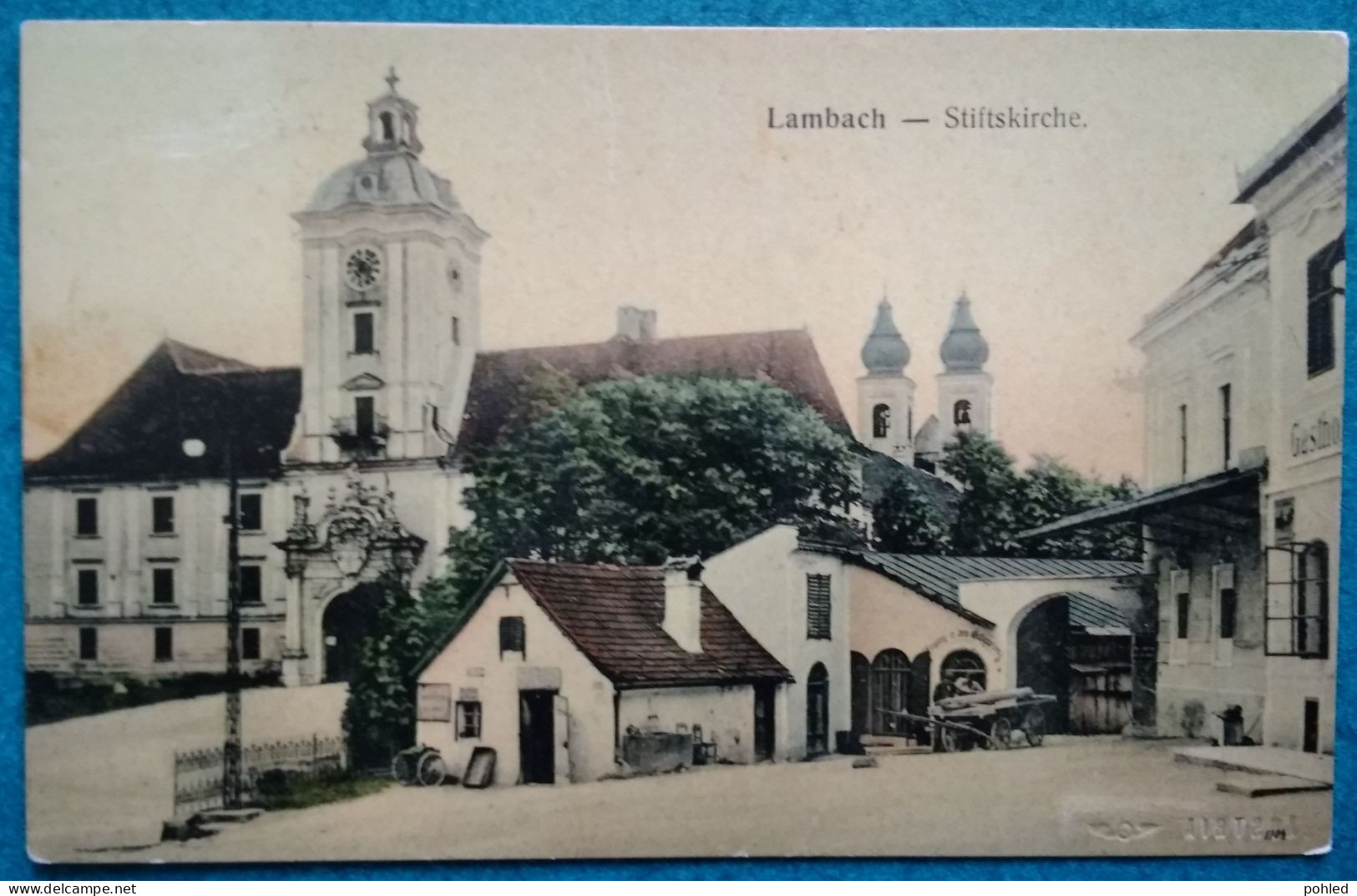 00737*AUSTRIA*ÖSTERREICH*LAMBACH*STIFTSKIRCHE*1909 - Lambach