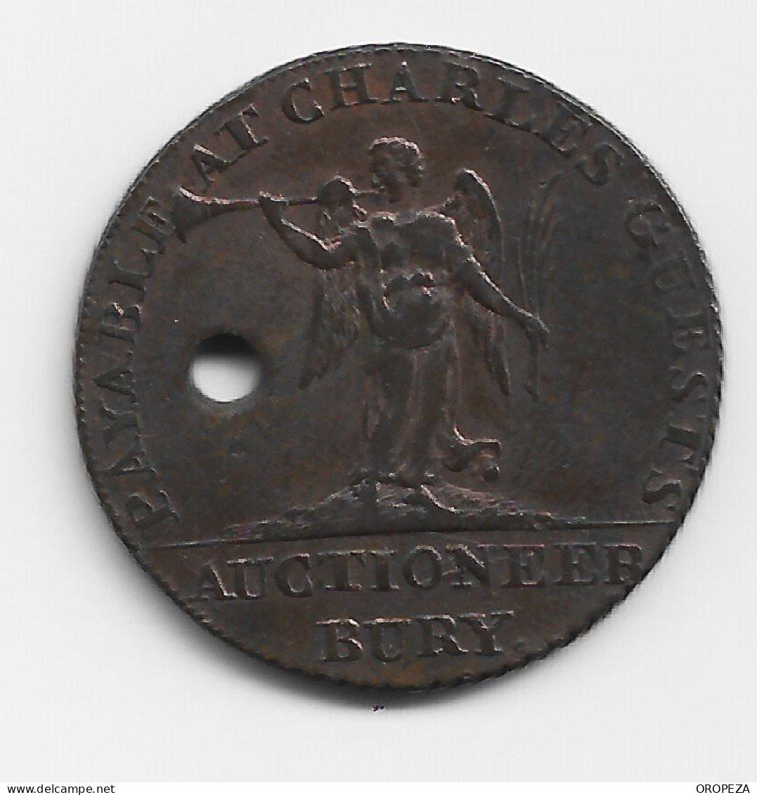 T12 -  GRAN BRETAÑA -  GOING A GOING  1795  -  TOKEN HALF PENNY - BC - Other & Unclassified