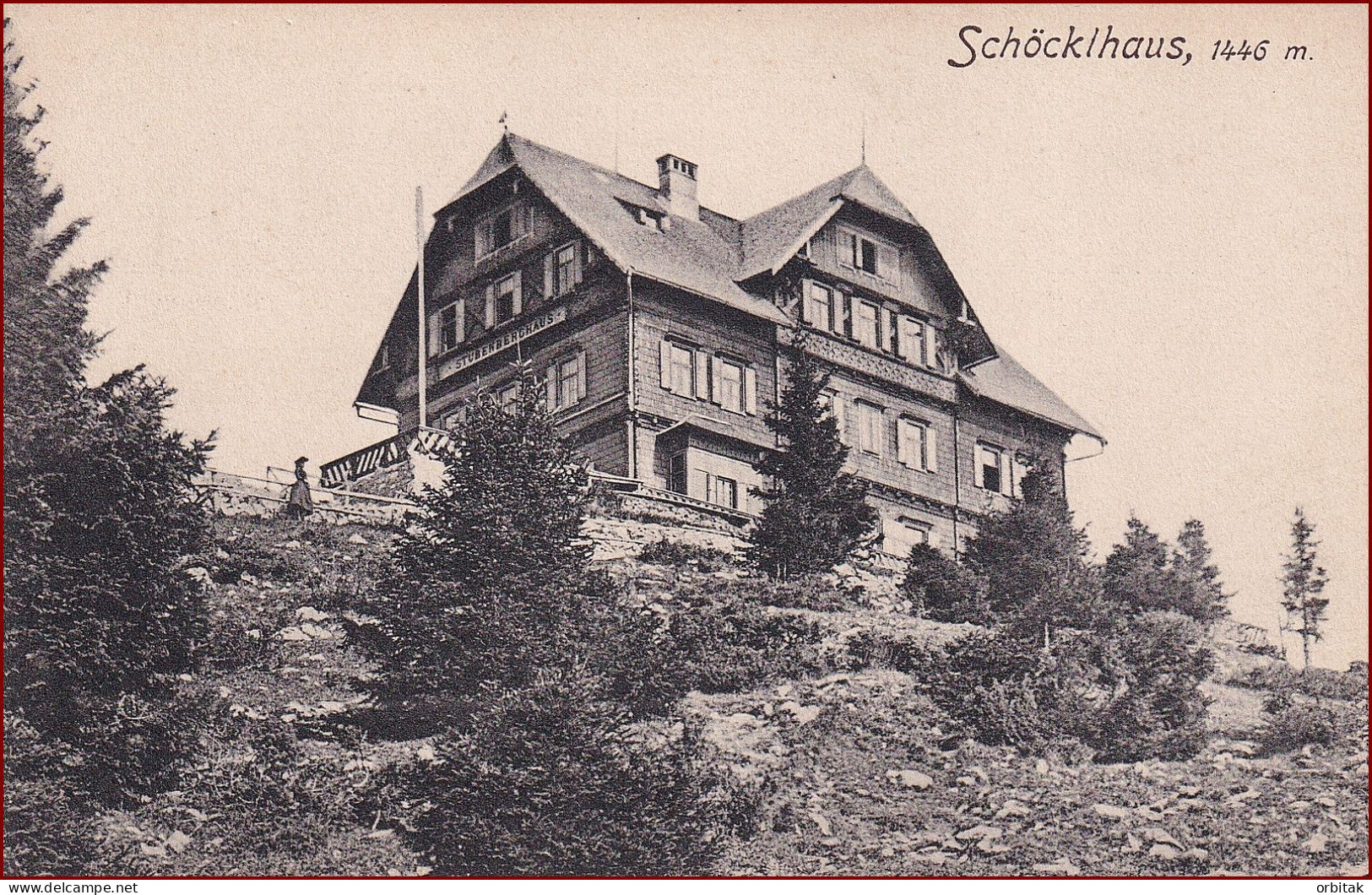 Schöcklhaus (Stubenberghaus) * Berghütte * Österreich * AK545 - St. Radegund