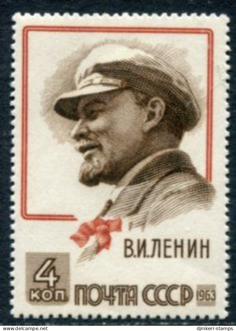 SOVIET UNION 1963 Lenin Birth Anniversary White Paper  MNH / **.  Michel 2738w - Nuevos
