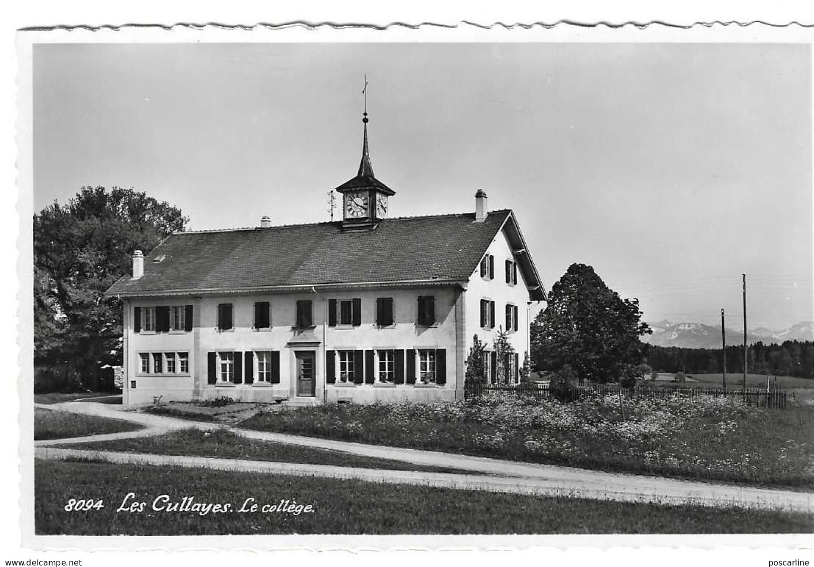 Les Cullayes , Le Collège, 2 Scans - Les Cullayes