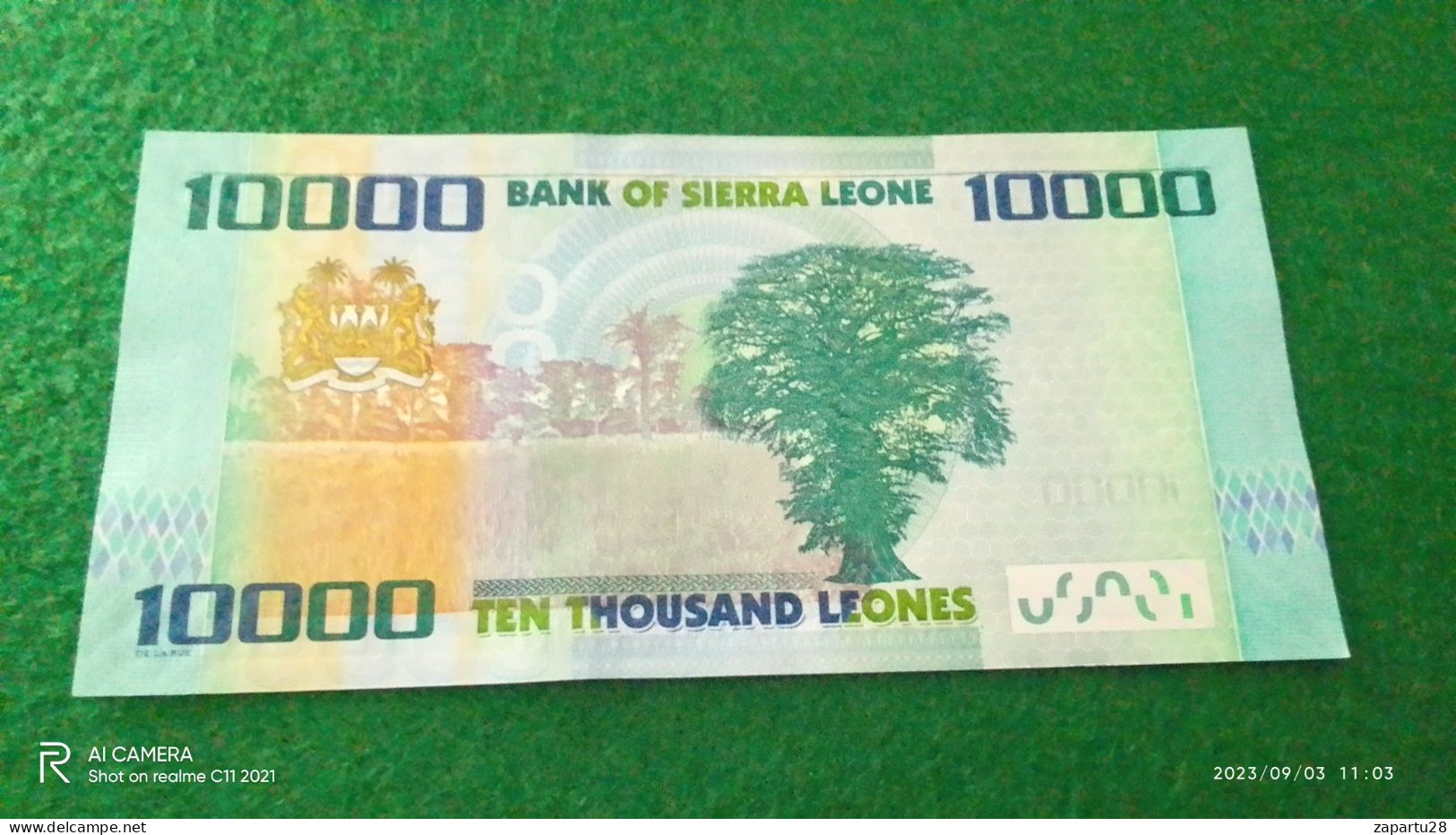 SİERRA LEONE -               10 000   LEONES           UNC - Malawi