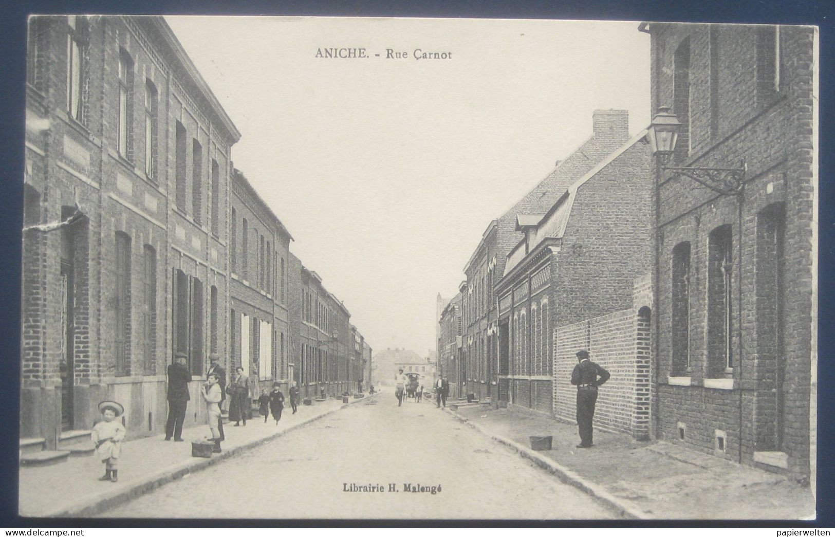 59 Cœur D’Ostrevent Aniche - Rue Carnot / Feldpost 1915 - Aniche