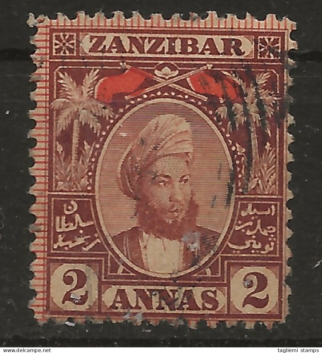 Zanzibar, 1896, SG 159, Used - Zanzibar (...-1963)