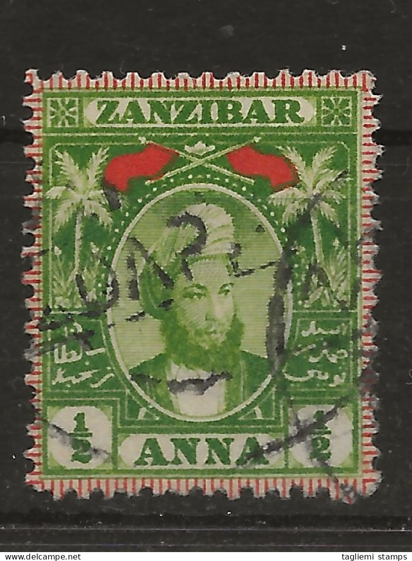 Zanzibar, 1896, SG 156, Used - Zanzibar (...-1963)