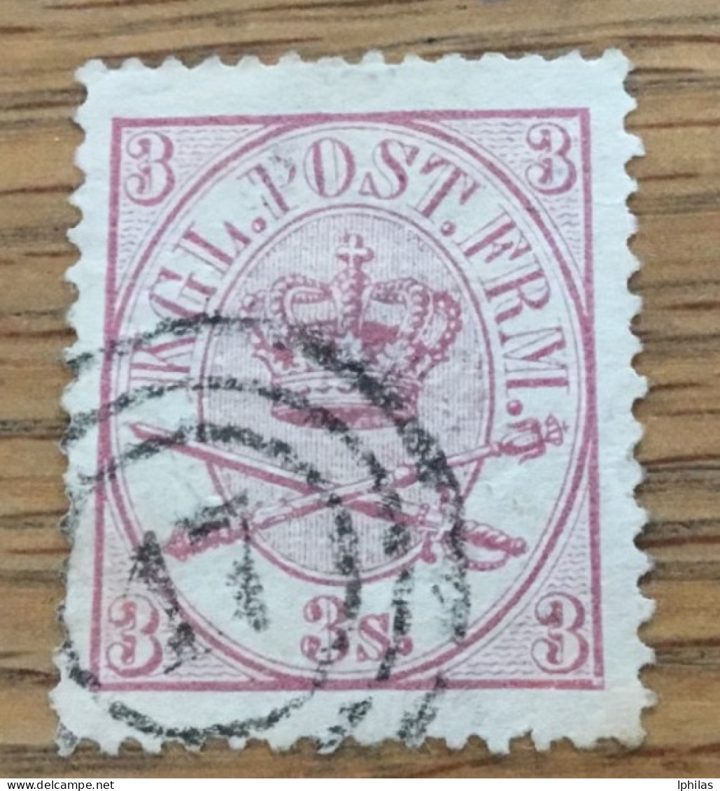 Dänemark 1858 Gestempelt - Used Stamps