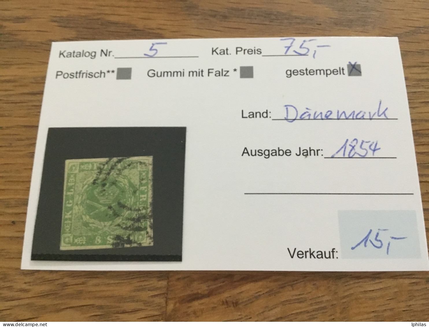 Dänemark 1854 Gestempelt - Used Stamps