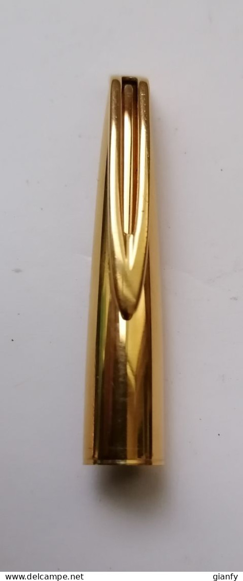 PENNA STILOGRAFICA WATERMAN PARIS PLACCATA ORO 2000 PENNINO ORO 18 K