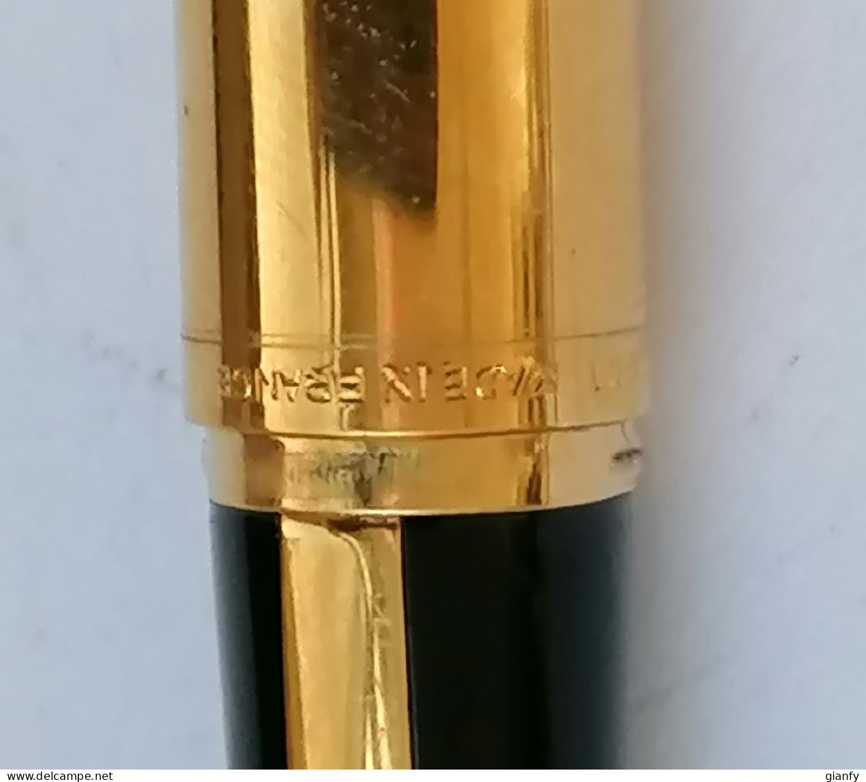 PENNA STILOGRAFICA WATERMAN PARIS PLACCATA ORO 2000 PENNINO ORO 18 K