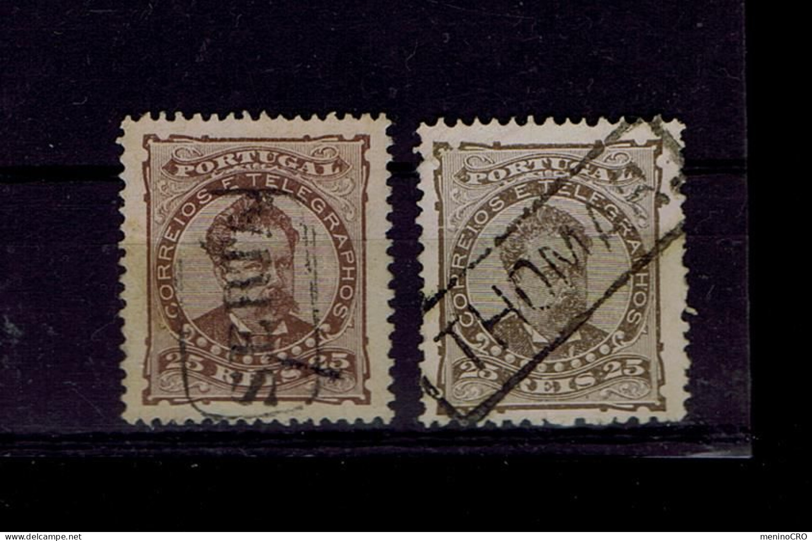 Gc7901 PORTUGAL Marcofilia Nominal-postmark On Stamps SERTÂ +THOMAR  1878« Used »1880 - Flammes & Oblitérations