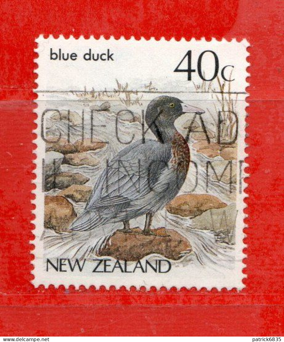 (Us8) NUOVA ZELANDA  °- 1987 - OISEAUX.  Yvert. 948. Used. - Used Stamps