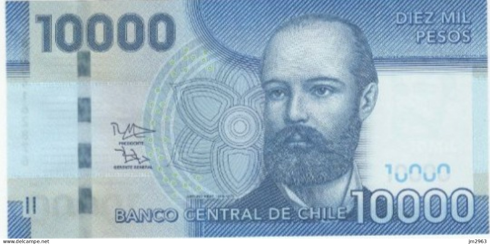 CHILI 10000 PESOS UNC 2012  BG04162876 - Chili