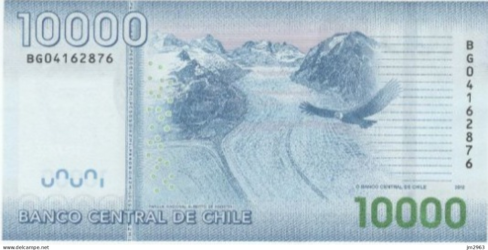 CHILI 10000 PESOS UNC 2012  BG04162876 - Chile