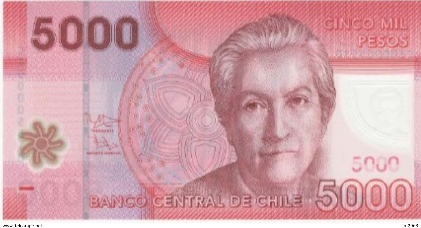 CHILI 5000 PESOS UNC 2012  CE00005510 - Chili