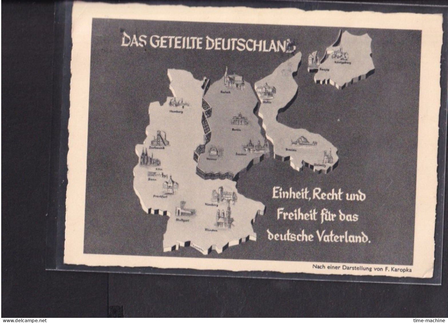 Das Geteilte Deutschland 1954 - Unclassified