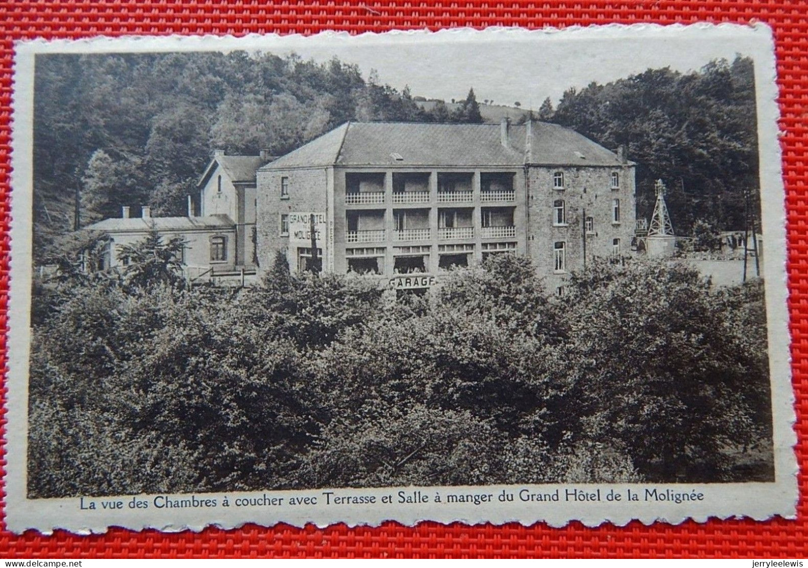 FALAÊN  -  Grand Hôtel De La Molignée -  La Vue Des Chambres à Coucher Avec Terrasse - Onhaye