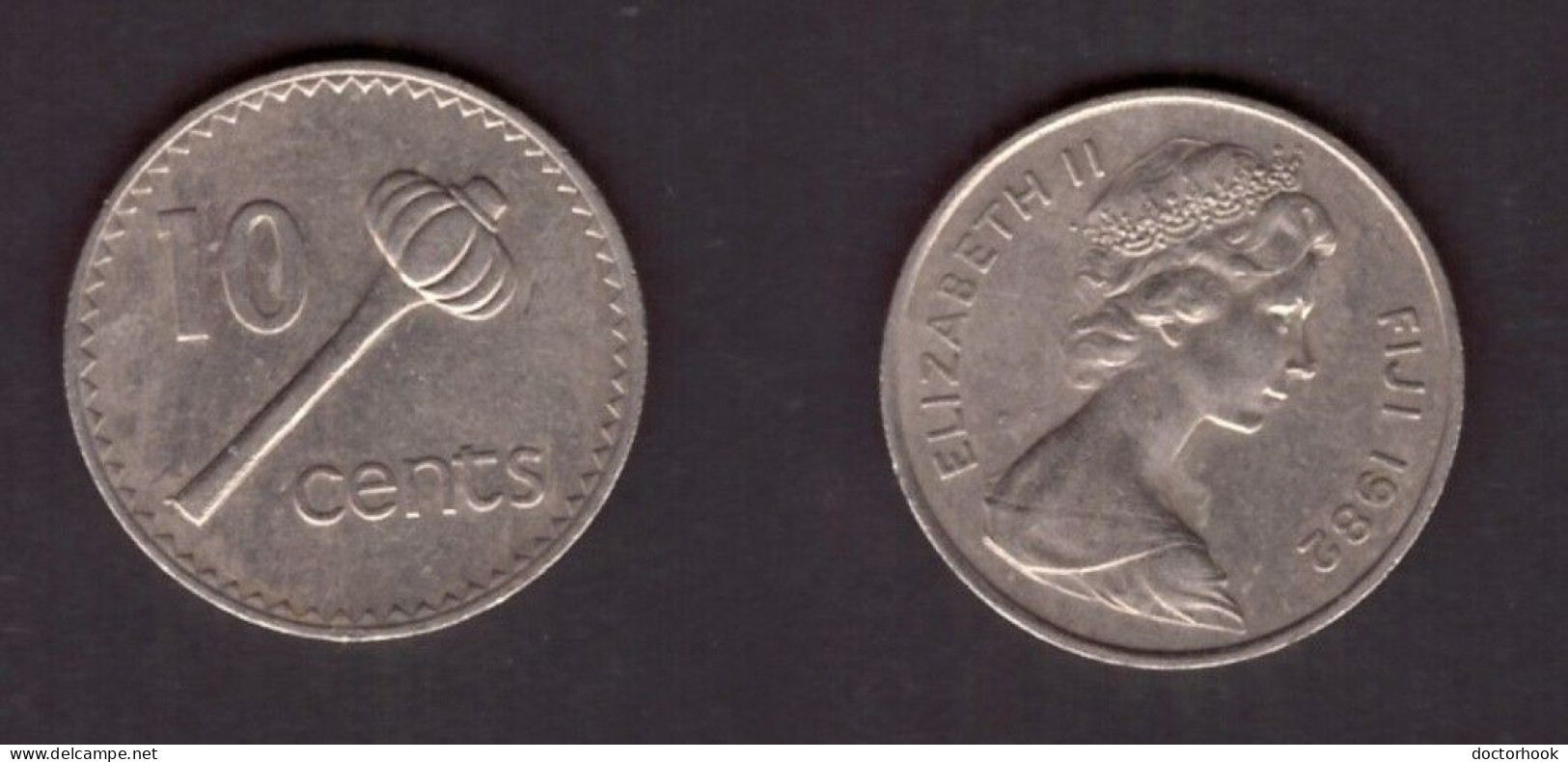 FIJI   10 CENTS 1972 (KM # 30) #7493 - Fiji