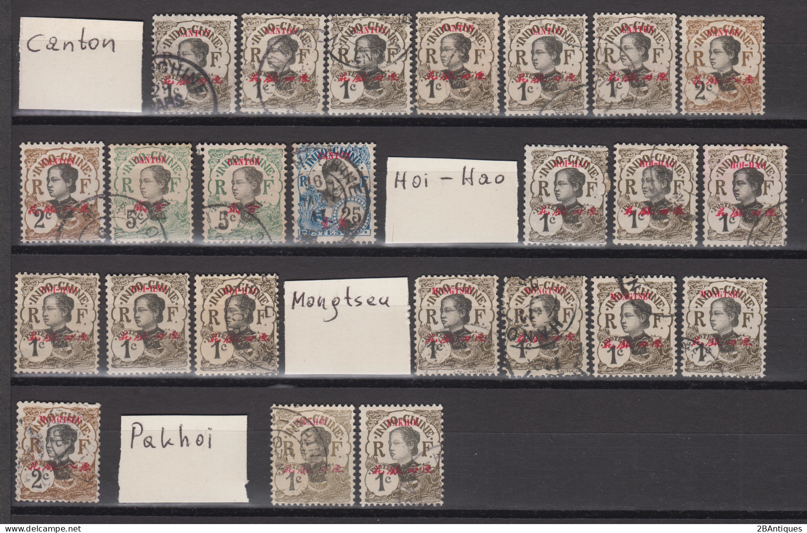 CHINA - Canton, Hoi-Hao, Mongtseu, Pakhoi  - Small Collection - Sonstige & Ohne Zuordnung