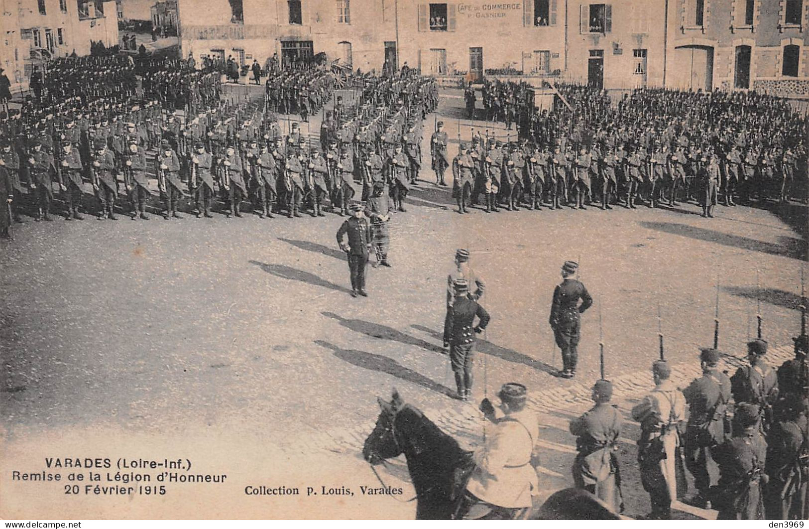 VARADES (Loire-Atlantique) - Remise De La Légion D'Honneur, 20 Février 1915 - Ecrit (2 Scans) - Varades