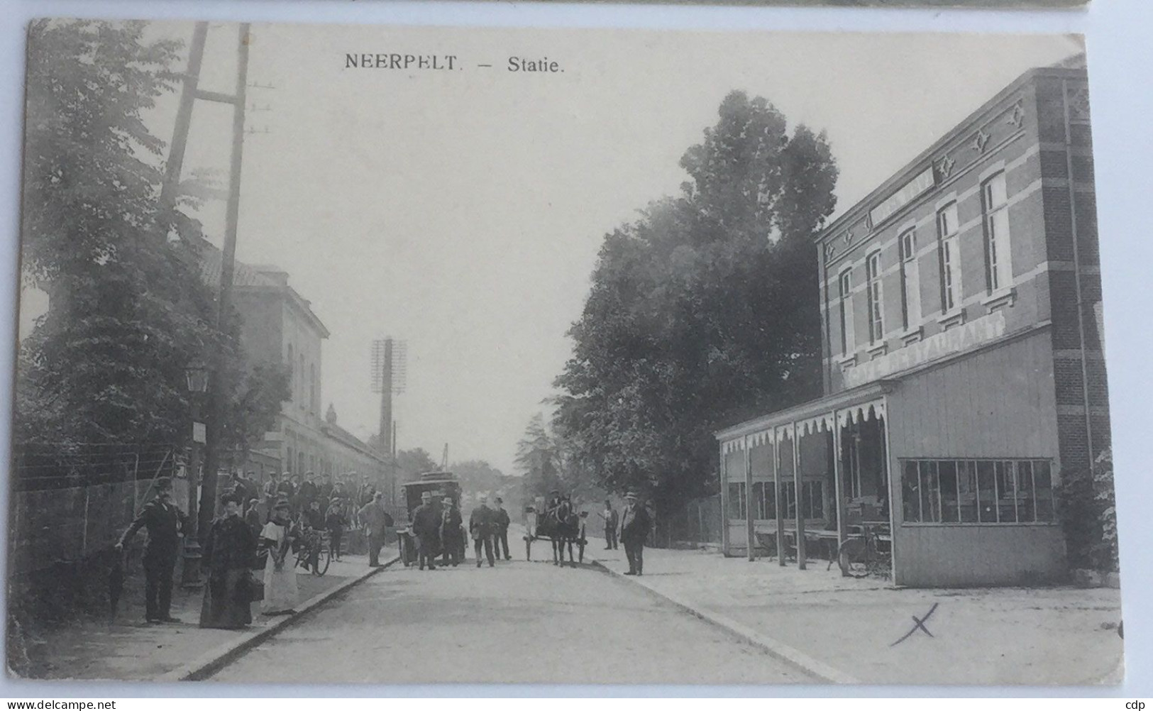 CPA  NEERPELT  1917   Attelages - Overpelt