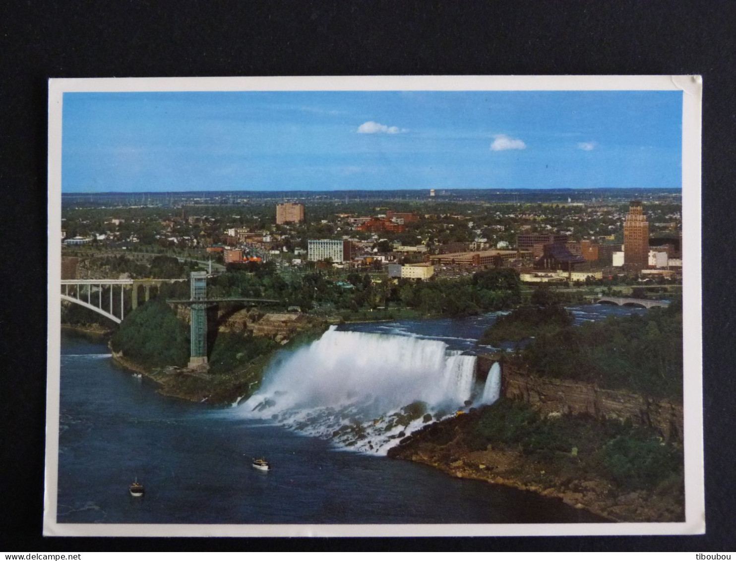 CANADA AVEC YT 788B TIMBRE SUR TIMBRE CANADA 82 - FLAMME TROIS RIVIERES - CHUTE FALLS NIAGARA - Briefe U. Dokumente