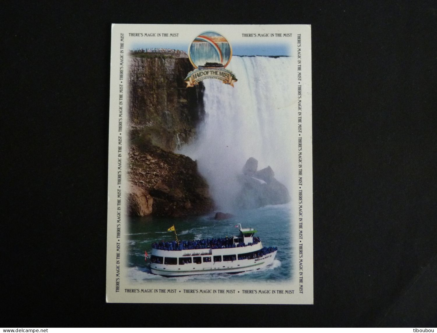 CANADA AVEC YT 1295a POIRIER BARTLETT FRUIT - CHUTES FALLS NIAGARA / BATEAU MAID OF THE MIST BOAT TOUR - Brieven En Documenten