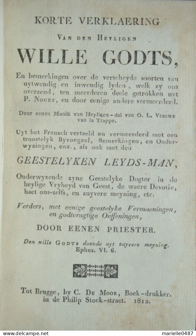 Bruges Edition 1812 - Anciens