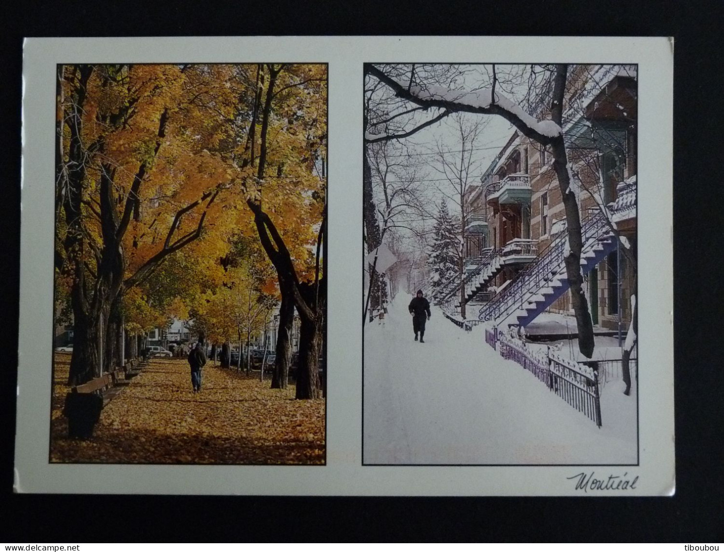 CANADA AVEC YT 1421a PECHE PECHER - MONTREAL AUTOMNE HIVER - Storia Postale