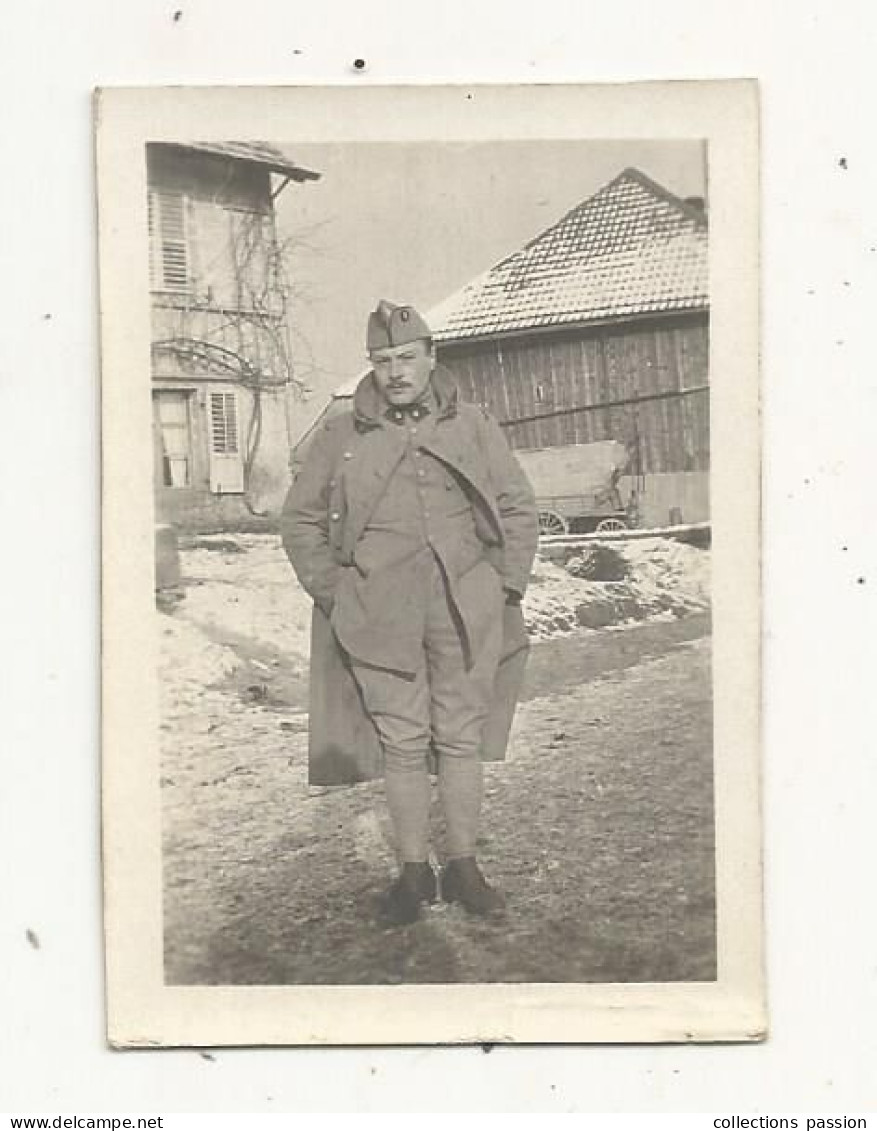 Photographie, Militaria, Militaire, 45 X 65 Mm - Guerre, Militaire