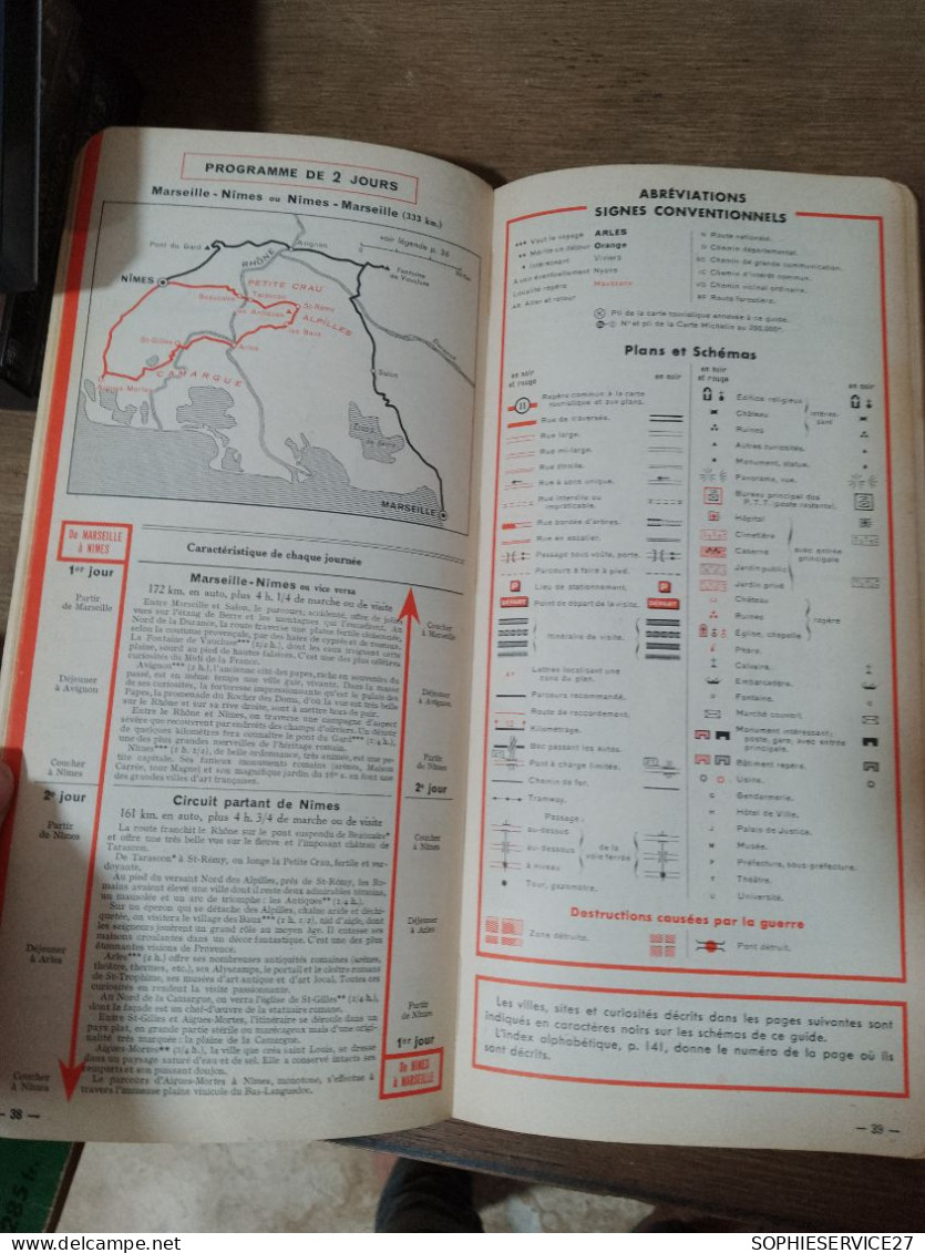 131  // MICHELIN /  PROVENCE 1953 - Michelin (guides)