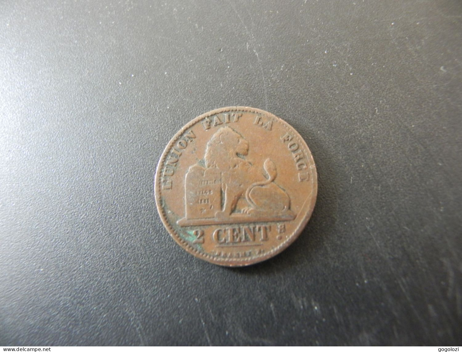 Belgique 2 Centimes 1870 - 2 Cents
