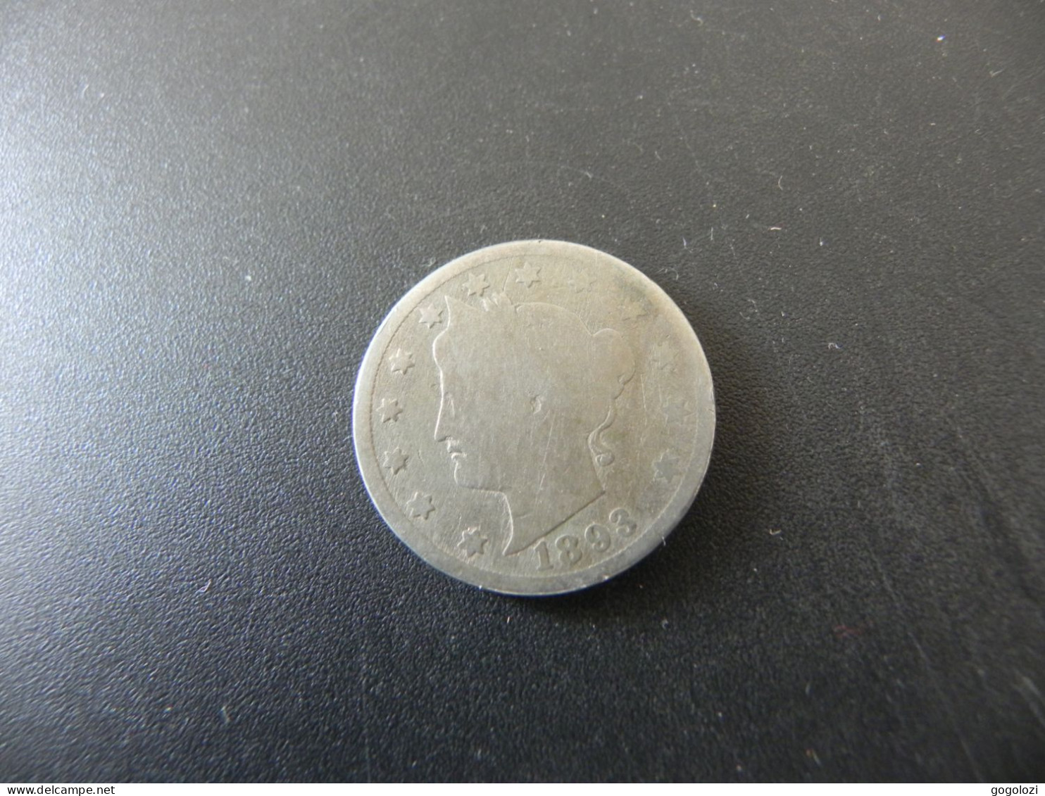 USA 5 Cents 1893 - 1883-1913: Liberty