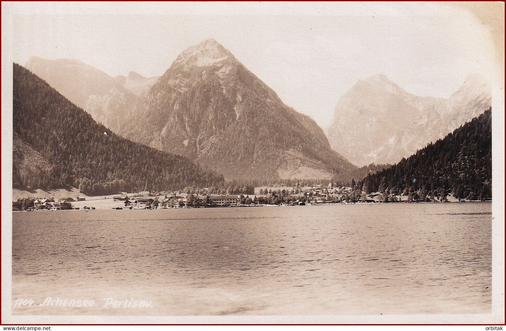 Pertisau Am Achensee * Gesamtansicht, Tirol, Alpen * Österreich * AK619 - Pertisau